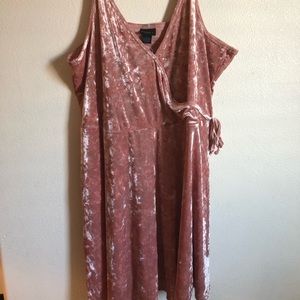 Velvet Pink Dress